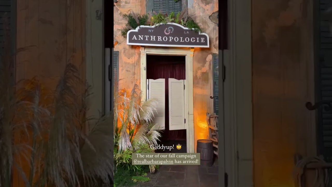 QuickClipsHQ - Giddyup! Barbara Palvin @ Anthropologie Pop Up at The Gem Saloon in NYC #shorts #nyc