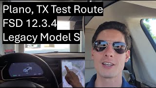 Tesla FSD 12.3.4 Tackles My Test Route! Legacy Model S