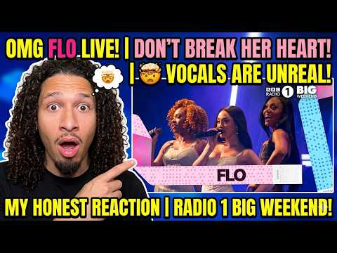 FLO - Don't Break Her Heart BBC Radio 1 LIVE PERFORMANCE | REACTION‼️