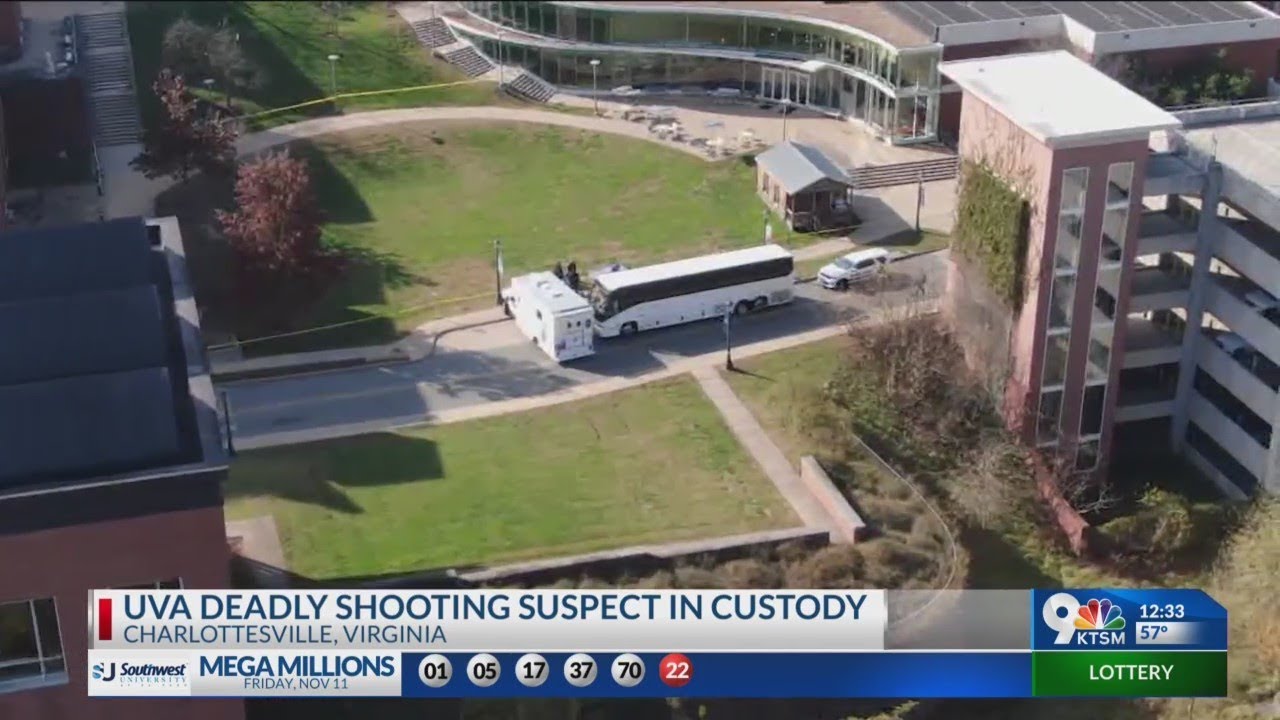 University of Virginia shooting suspect in custody - YouTube