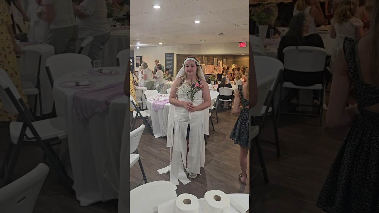 Hilarious Toilet Paper Bride Game  👰‍♀️| Bridal Shower Party Fun 2025
