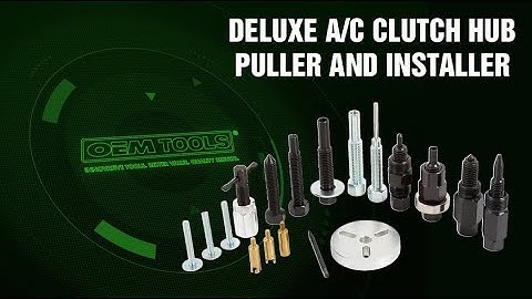 OEMTOOLS 37150 Deluxe AC Clutch Hub Puller and Installer