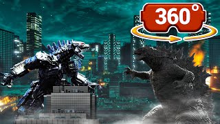 360 \/ VR Godzilla VS Mechagodzilla Epic Fight Battle - Fan Made Animation Video