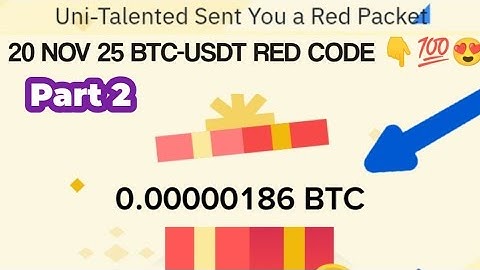 Binance Red Packet code in Binance Today Claim USDT BTC TON Red packet code 20 November 2025