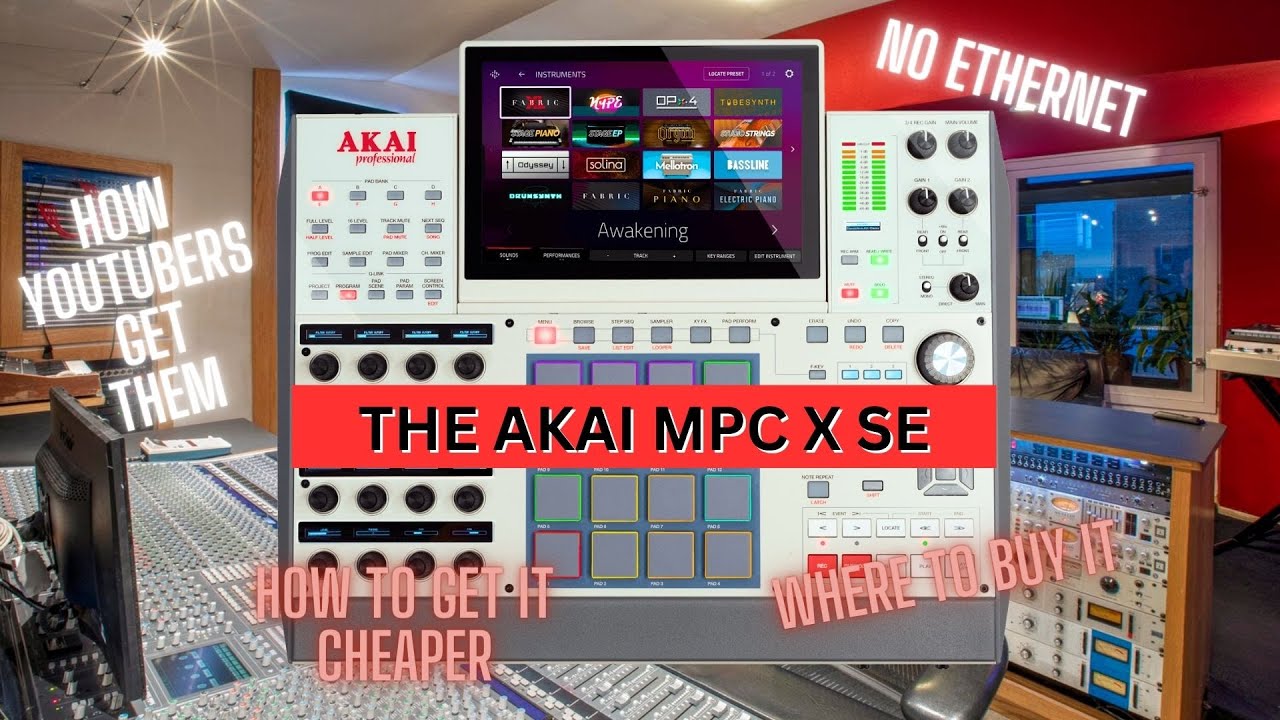 The AKAI MPC X SE is Everywhere! - YouTube