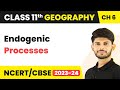 Endogenic Processes - Geomorphic Processes | Class 11 Geography