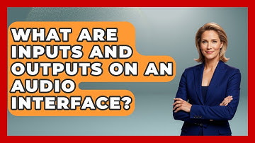 What Are Inputs And Outputs On An Audio Interface? - Music Producer Mastery