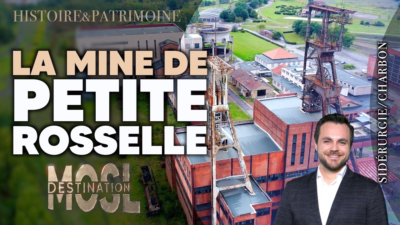 Au coeur d'une ancienne mine de charbon à Petite Rosselle