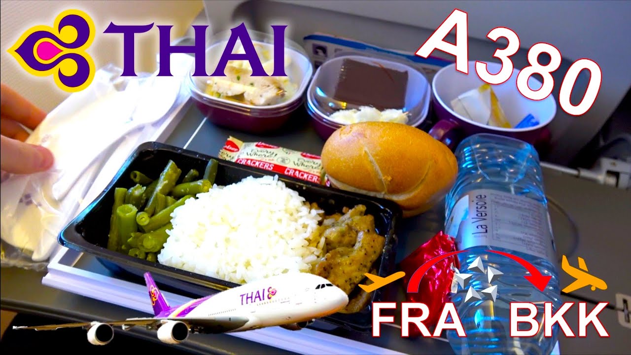 ✈︎ Отчёт о поездке ✈︎ Удивительные THAI Airways — Airbus A380 — Франкфурт — Бангкок