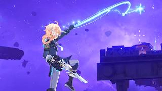 Genshin Impact 7.0 - Traveller Aether Third Person Shooter Gameplay