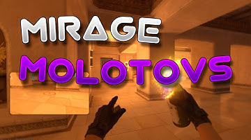 IMPORTANT MOLOTOVS on CS2 Mirage!