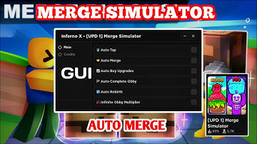 Roblox Merge Simulator Script || GUI ||