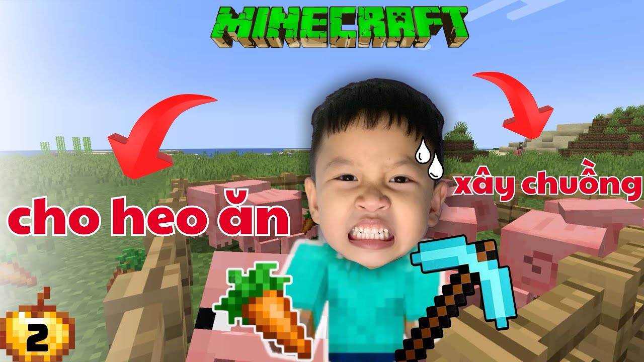 Kuun Gaming giúp dân làng BẤT ỔN xây chuồng, thu hoạch cà rốt cho HEO ...