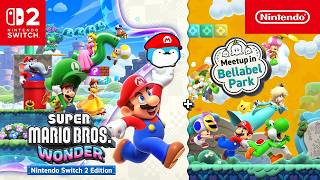 iShoya Reacts To Super Mario Bros. Wonder - Nintendo Switch 2 Edition + Meetup In Bellabel Park