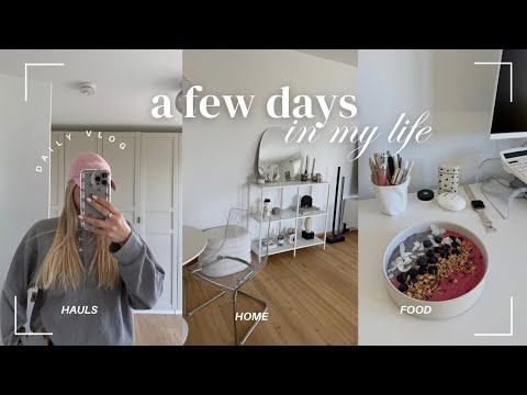 neue Laufschuhe, what i eat & home office | DAYS IN MY LIFE
