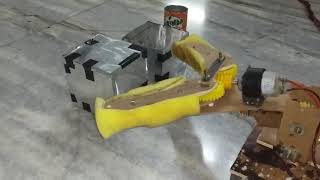 Abstract for Manovoure at Techkriti(IIT Kanpur) || Hand mechanism Robot ||