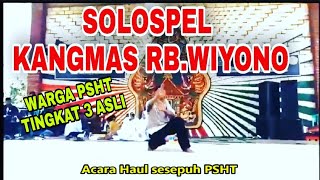 solospel warga Psht Tingkat lll kangmas RB. Wiyono