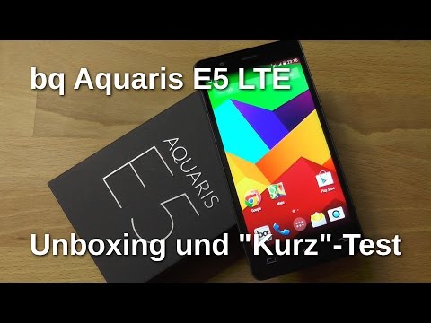 bq Aquaris E5 LTE Unboxing und Test - www.technoviel.de