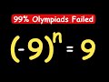 Olympiads PROBLEM N 9 N How To Solve For N N Maths 