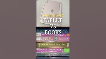 My answer to ‘Should I buy tablet or books?’