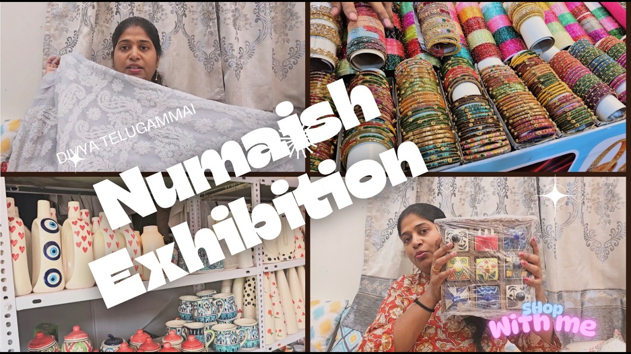 HUGE NUMAISH HAUL #5 💥 🛍️ 🛒 నుమాయిష్ లో నేను chesina shopping! | Divya Telugammai