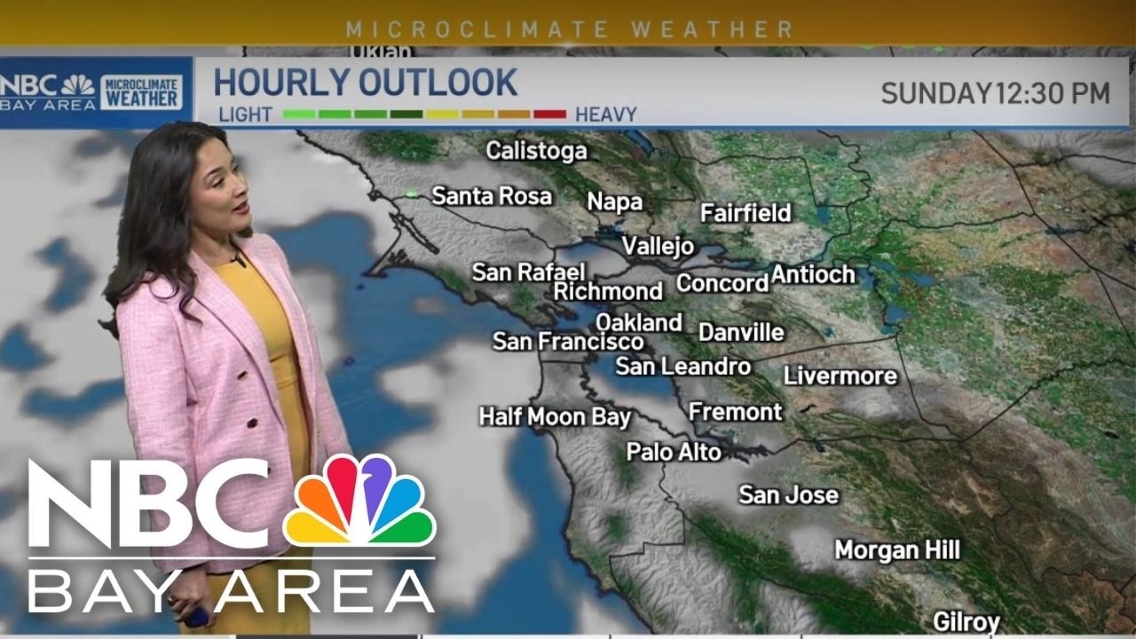 Bay Area Forecast: Cool wrap to the weekend, showers ahead - YouTube