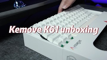 Kemove K61 unboxing video