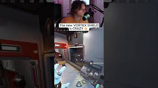 THE NEW VORTEX SHIELD IS CRAZY 😁  #apex #apexlegends #apexlegendsclips #apexclips