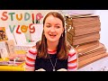 ★ STUDIO VLOG 017 ★ A Crazy Up Down Week...So Many Orders To Package, New Printer and Honest Chats!