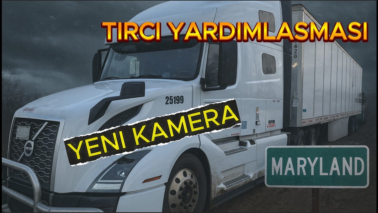 Amerika'da Tir Soforlugu (Yeni Kamera Test Surusu!)