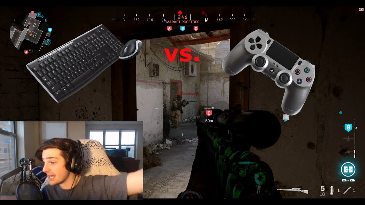 PC vs. PS4 Modern Warfare SNIPING (INSANE Clips) YouTube