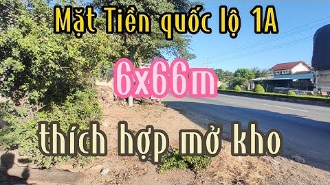 T51- Bán đất mặt tiền quốc lộ 1A , 400m2 , xã Đông Hòa ,TG