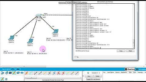 Lab Basic Vlan configuration using Packet Tracer