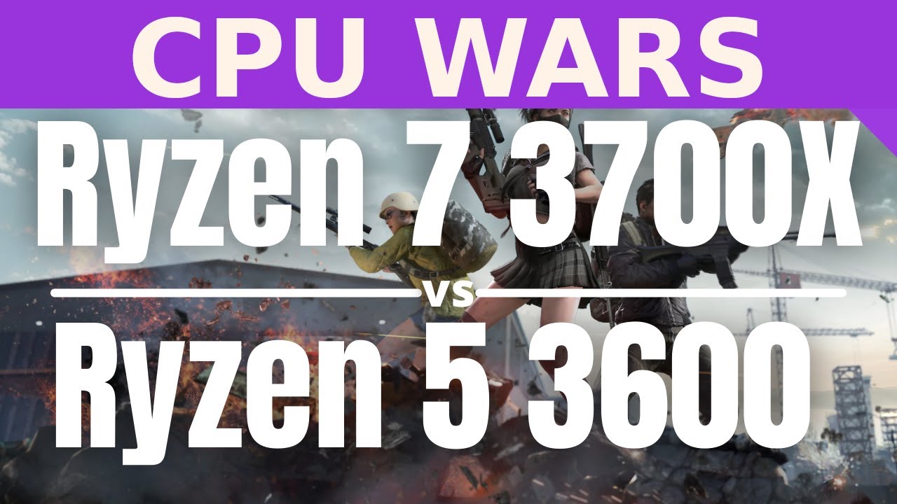 Which One ?? Ryzen 7 3700X vs Ryzen 5 3600 by Hi! TechTalk - YouTube