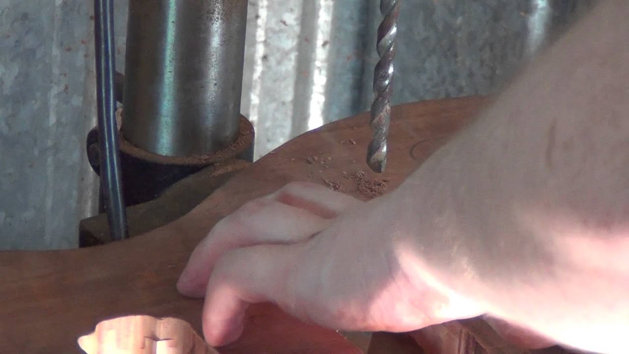 Guitar Log - Part 1 - Bridge and Controls Positioning