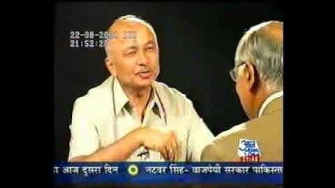 Seedhi Baat Sushil Kumar Shinde With Prabhu Chawla