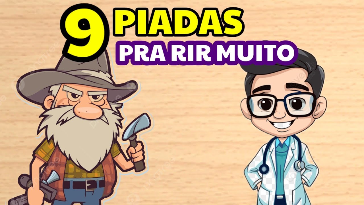 9 piadas pra rir muito, #piadas #humor @canaldepiadas - YouTube