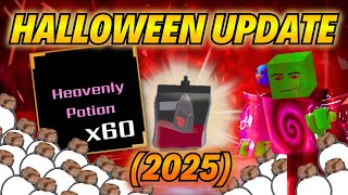 TOO MANY GLOBALS ROLLED from 2x LUCK 60 Heavenlies in Halloween Update! (Sol's RNG)