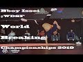 Bboy Issei @ WDSF World Breaking Championships 2019