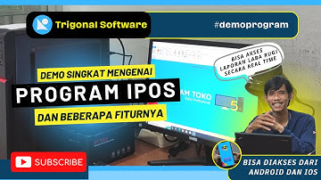 Demo Singkat Aplikasi Ipos 5 dan Beberapa fitur Unggulannya!!! #ipos #bisnis