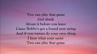 Bobby Brown - Two Can Play That Game (LYRICS) screenshot 5
