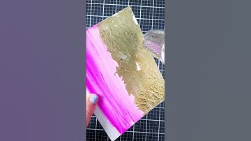 #shorts You HAVE to try this heat embossing technique 🤩😲 #cardmaker