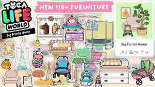 Toca Life World 1.69 Update - Big Family Home New Furniture Pack