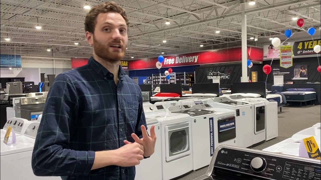 LG Top Load Washer with TurboWash Technology WT7300CW Review & Demo (2019)  