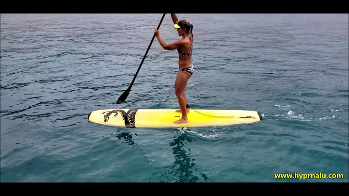ERIN M. - 1st time Paddleboarding .. 10ft longboard SUP..How to SUP as a Beginner