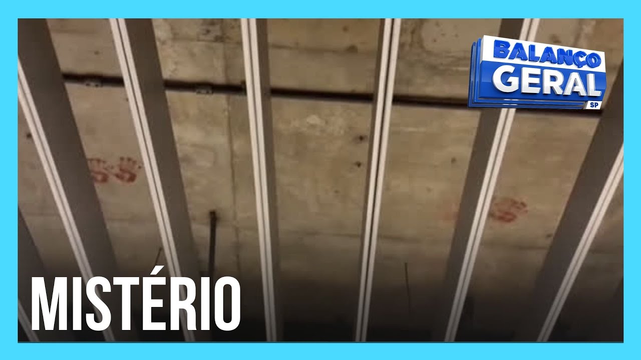 Câmera do Balanço investiga marcas vermelhas no teto da estação República do metrô de SP