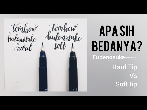 Rekomendasi Brush Pen Untuk Pemula. 