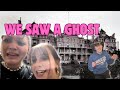 WE STAYED IN A HAUNTED HOTEL (scary!!)