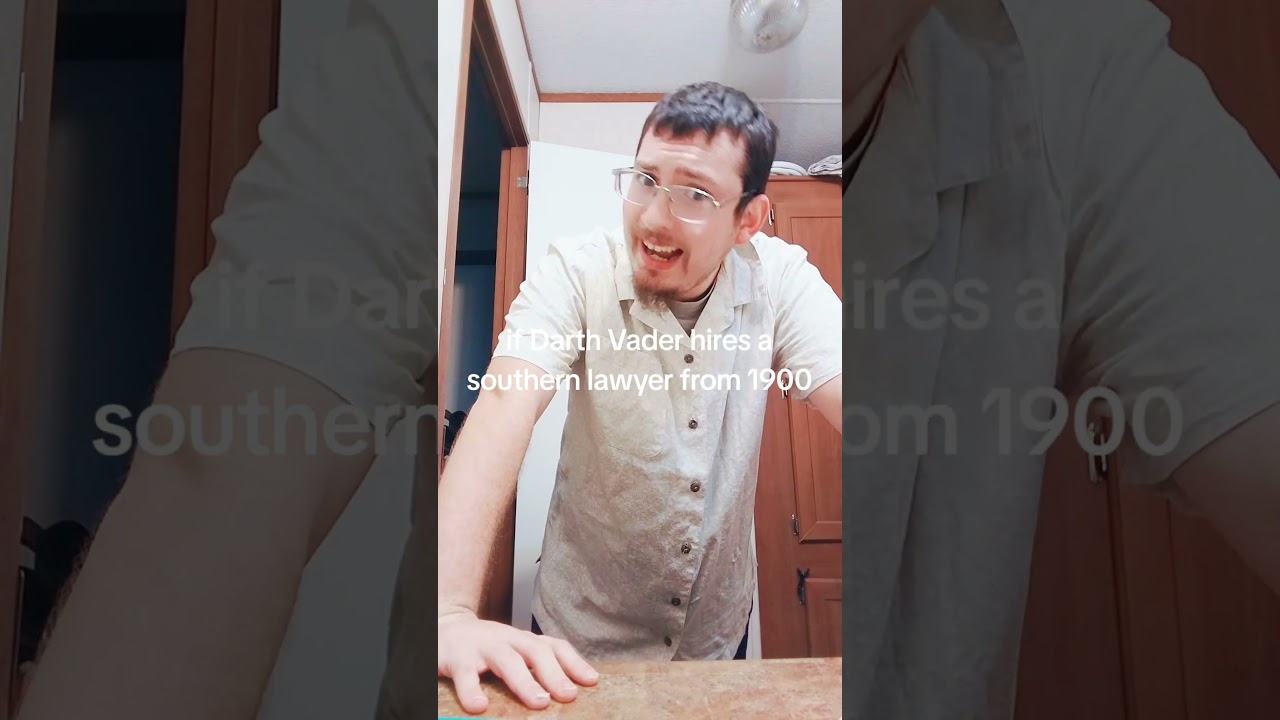 what if Vader hires a 1900 southern lawyer 🤔 