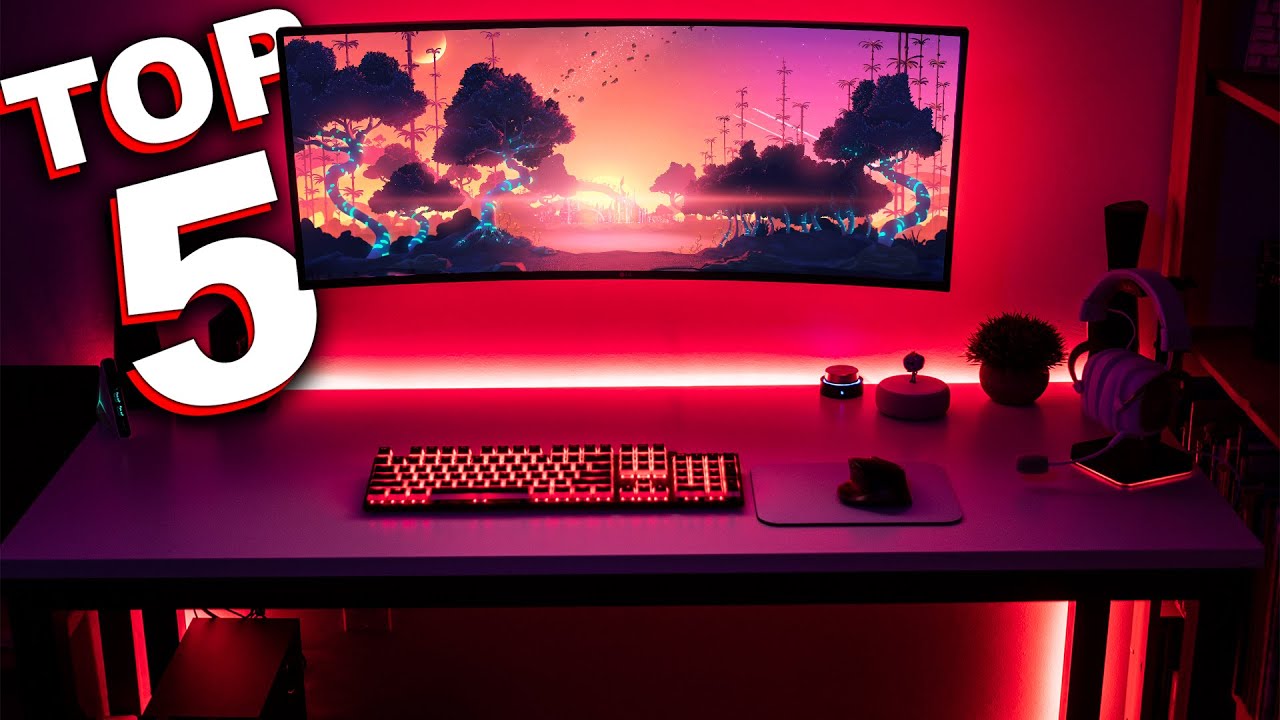 Top 5 Tech Accessories To Upgrade Your Gaming Desk Setup - Youtube
